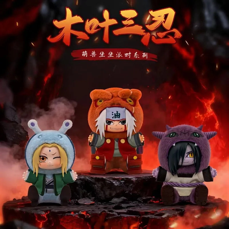 NEW Original BANDAI Eaki Naruto Shippuden Peluche Box