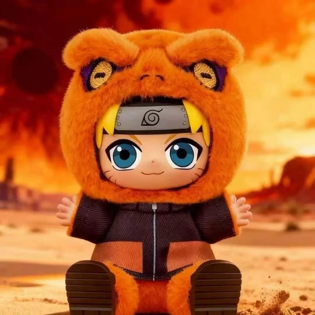 NEW Original BANDAI Eaki Naruto Shippuden Peluche Box