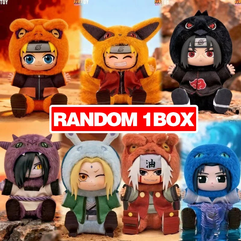 NEW Original BANDAI Eaki Naruto Shippuden Peluche Box